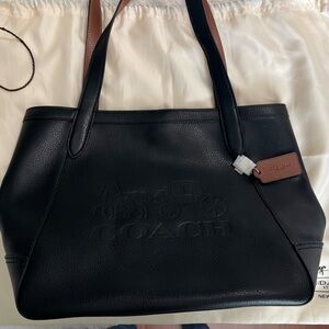Coach leather shoulder/tote bag